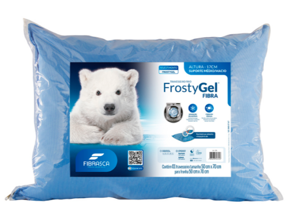 Travesseiro Frostygel - Fibrasca